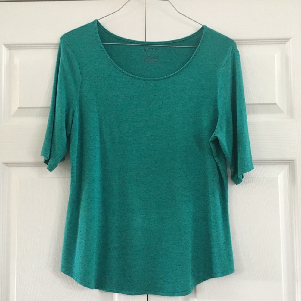 Apt 9 rayon, cotton, spandex t